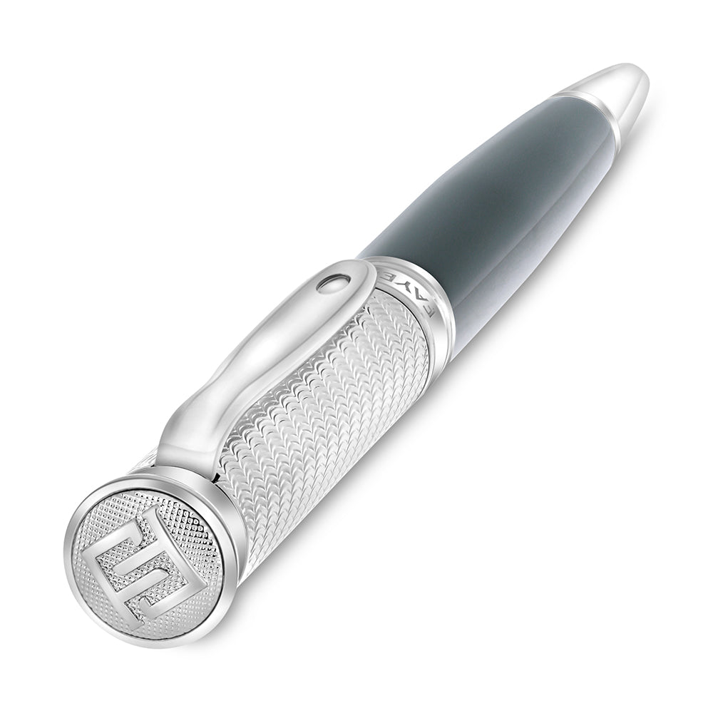 Fayendra Luxury Pen Silver And Black Plated