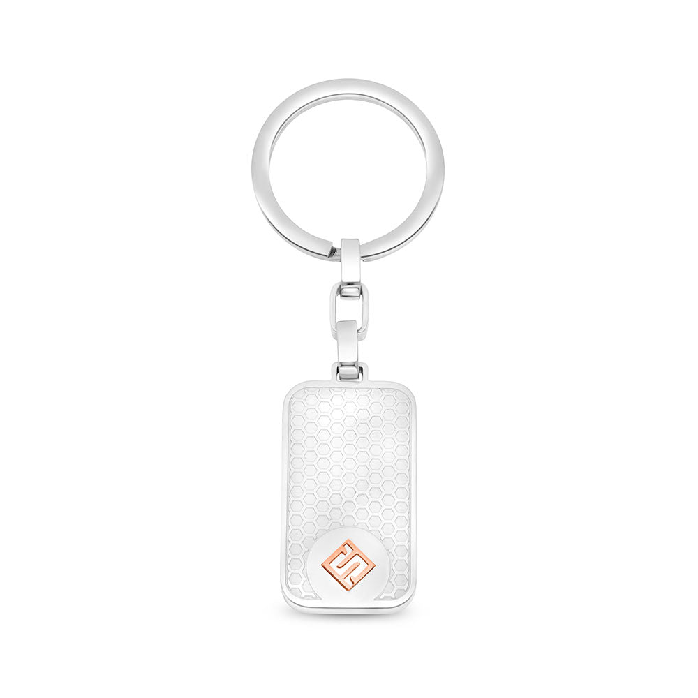 Stainless Steel Key Tag 316L And 304 Silver And Rose Gold Plated With LOGO