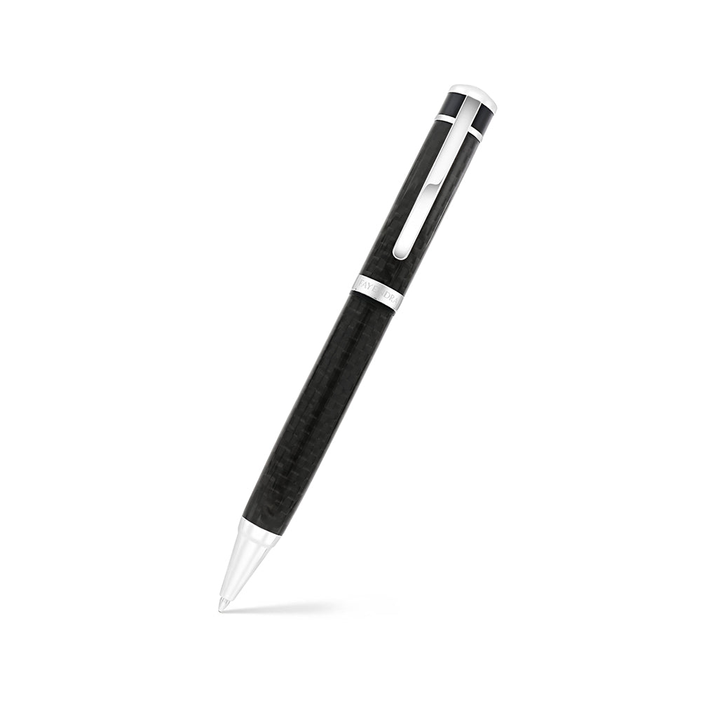 Fayendra Pen Rhodium Plated And carbon fiber
