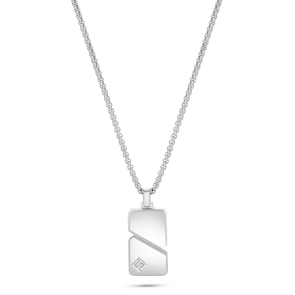 Stainless Steel 316L And 304 L Necklace, Silver Color For Men