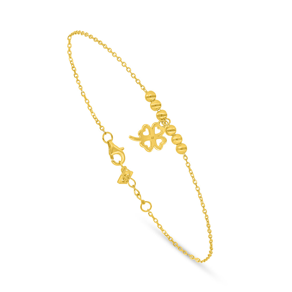 Sterling Silver 925 Bracelet Golden Plated