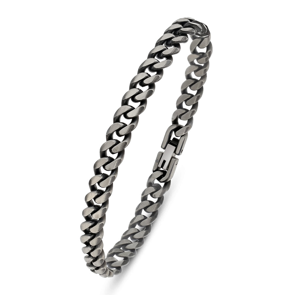 Stainless Steel Bracele, Antique Steel Color 316L For Men