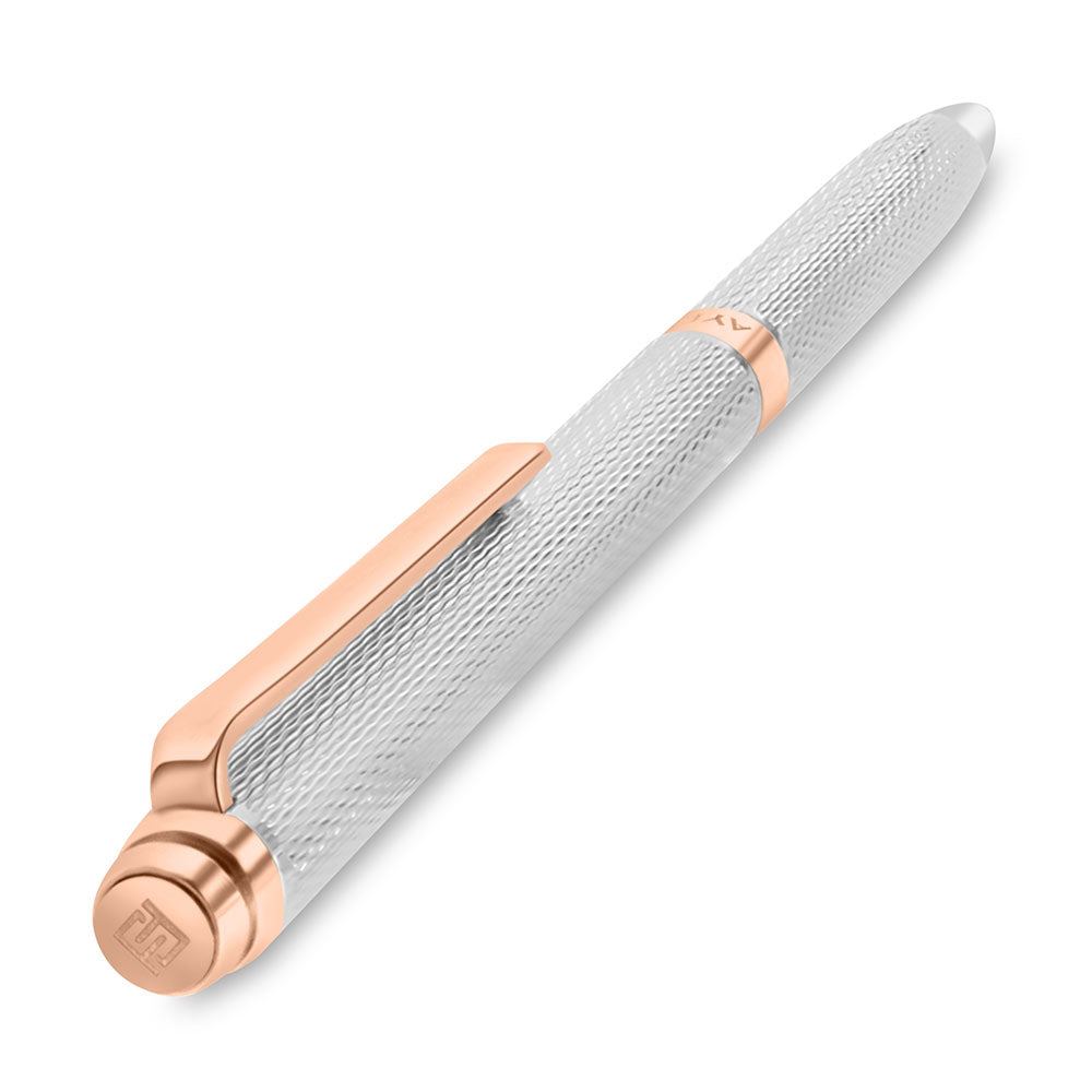 FayendraLuxury Pen With Engraved Plated Rose And Steel