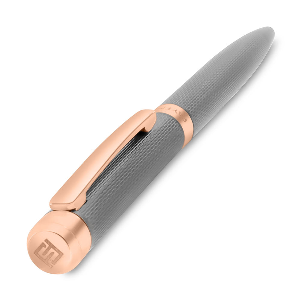 FayendraLuxury Pen With Engraved Plated Rose And Gray