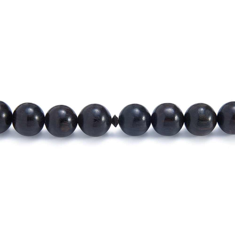 Ebony Rosary 33 Beads 12 mm Solid Istanbul Set