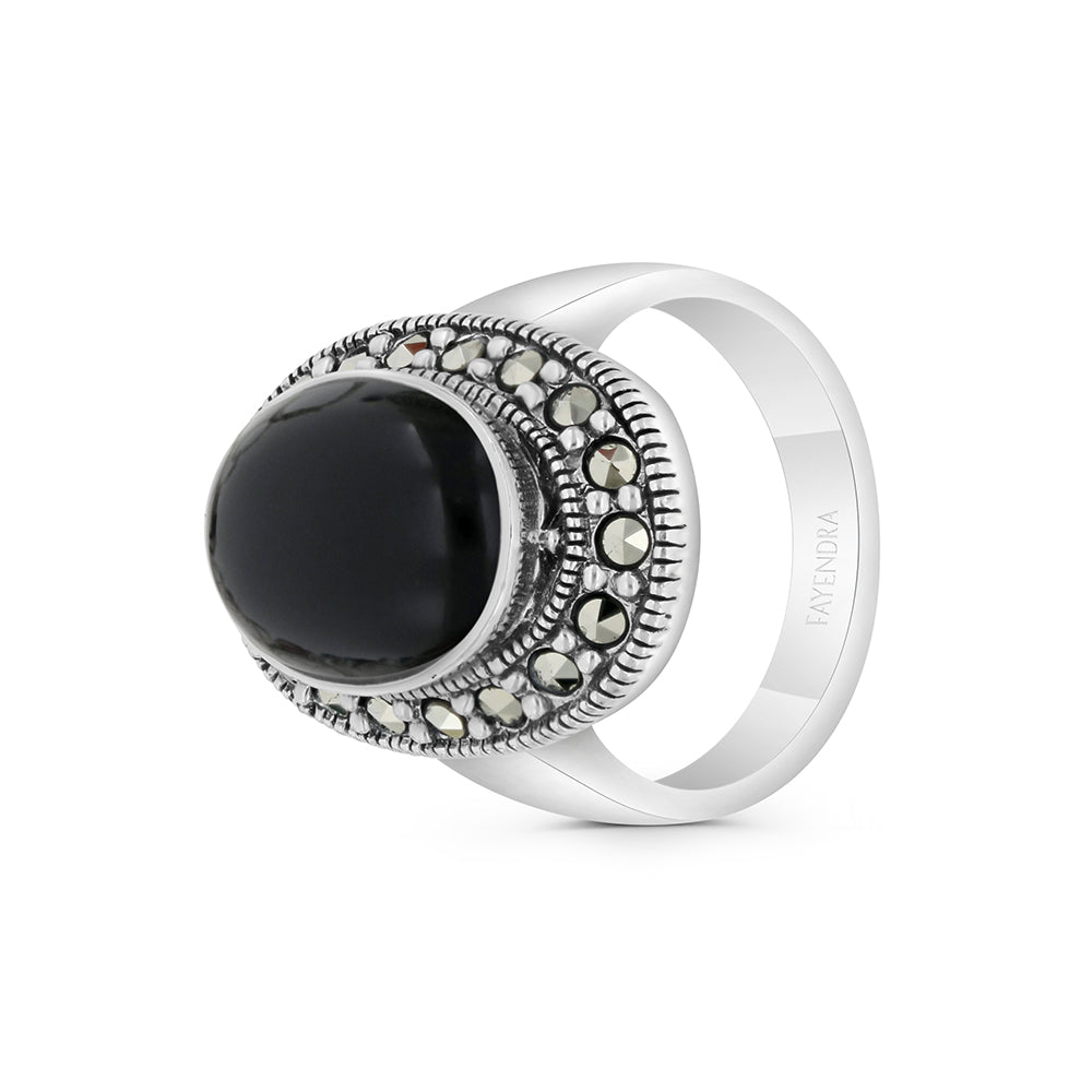 【BLACKPURPLE】23FW★ [silver925]Signity grain ring Sterling silver ring Z1527350570 | Rings with Cubic Zirconia