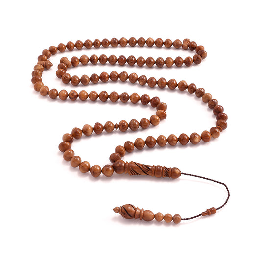 Kuk Rosary 100 Istanbuly Beads 9 mm Super Lathe Work Complete Istanbul Set