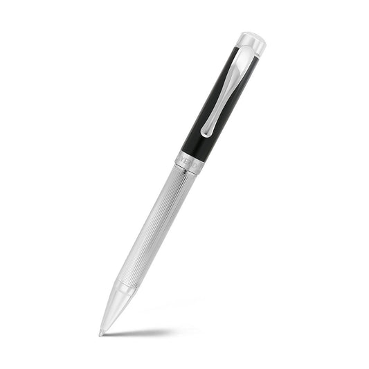 Fayendra Luxury Pen Silver And Black Plated