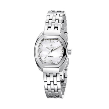 Stainless Steel 316 Watch Silver Color - WHITE MOP DIAL
