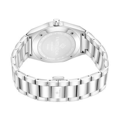 Stainless Steel 316L Watch Silver Color For Men - BLUE MOP DIAL