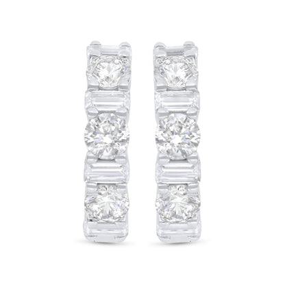 Sterling Silver 925 SET Rhodium Plated Embedded With White Zircon