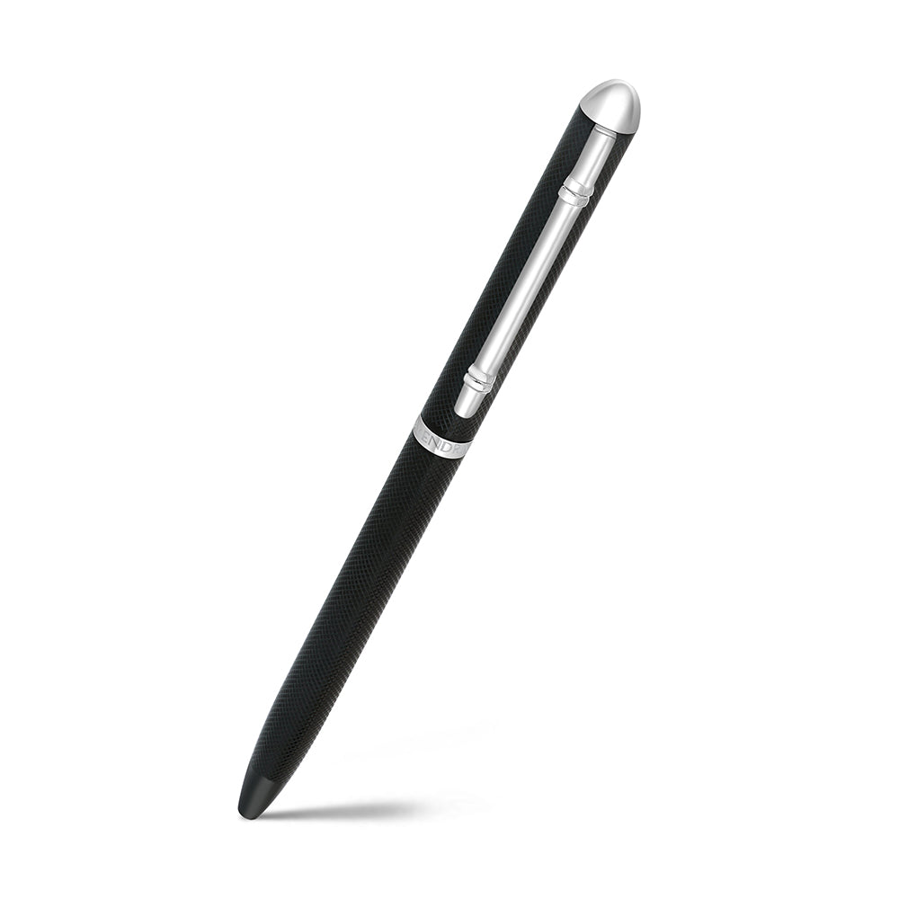 Fayendra Luxury Pen Silver And Black Plated
