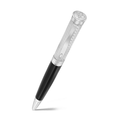 Fayendra Luxury Pen Silver And Black Plated