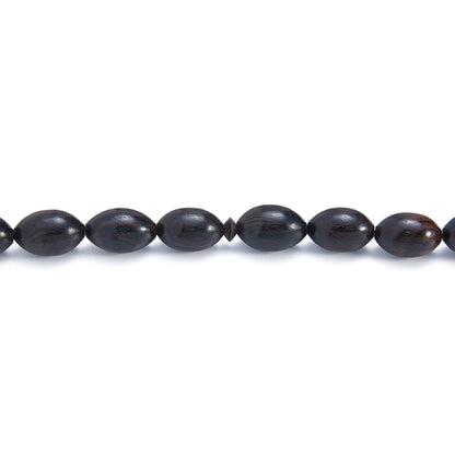 سبحة 33 ابنوس زيتونة 14*9 مم مكتل طقم اسطنبولي