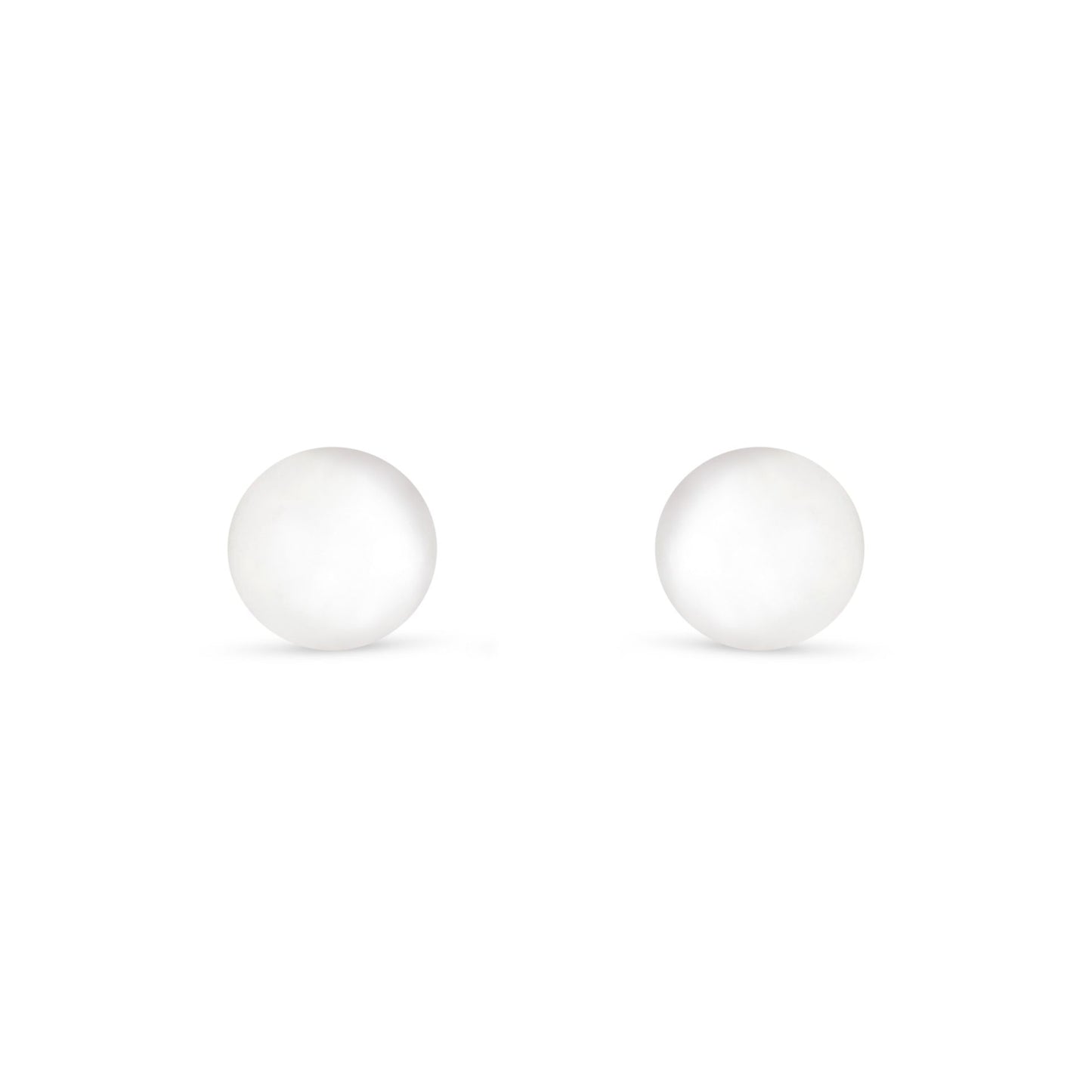 Sterling Silver 925 Earring Golden Plated Embedded With Natural White Pearl