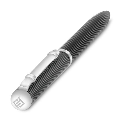 Fayendra Luxury Pen Silver And Black Plated