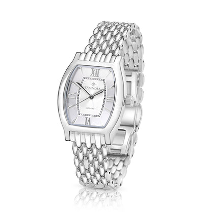 Stainless Steel 316L Watch Silver Color - SILVER METAL DIAL