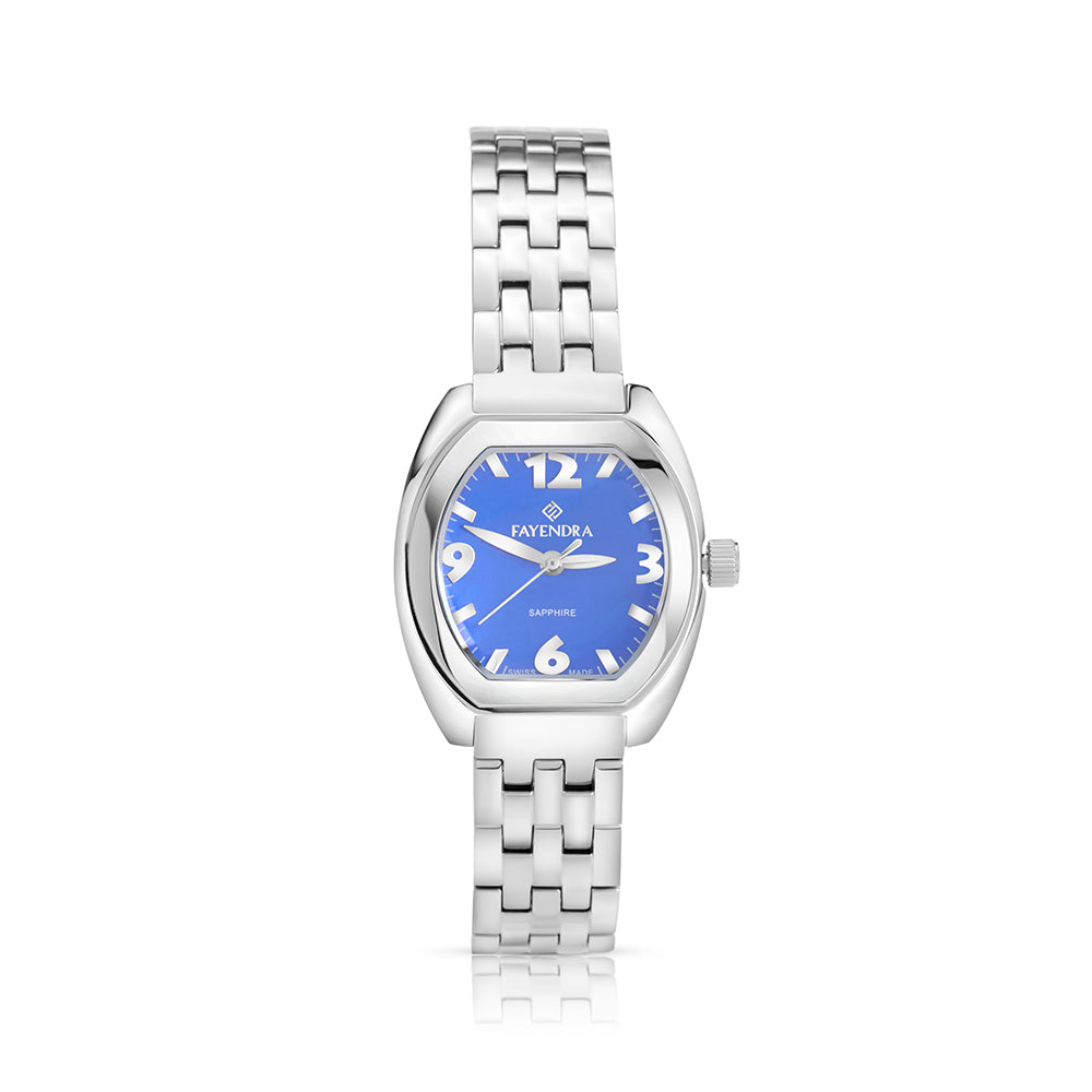 Stainless Steel 316L Watch Silver Color - BLUE MOP DIAL