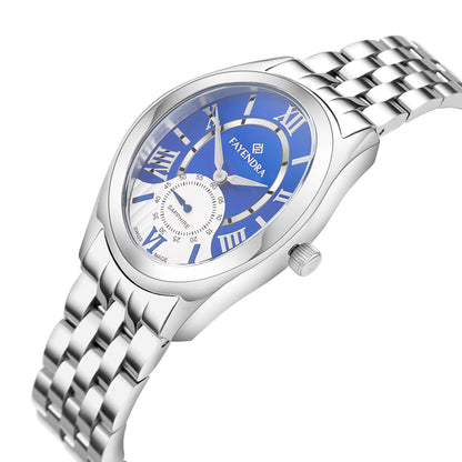 Stainless Steel 316L Watch Silver Color - BLUE MOP DIAL