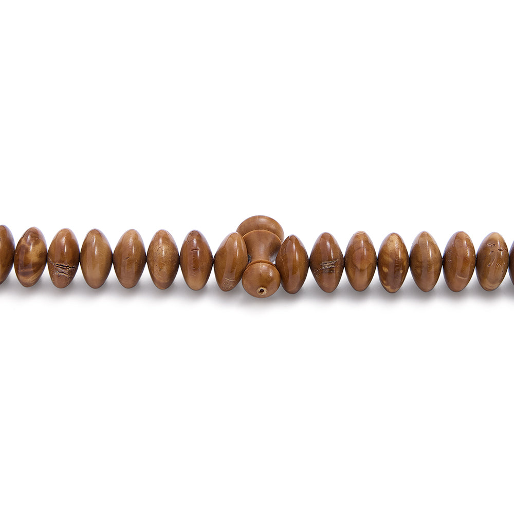 Rosary 100 Kuk Borham 8 mm African Style, wool tassel with Two Counters