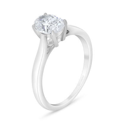 Sterling Silver 925 Ring (3pieces) Rhodium Plated Embedded With White Zircon