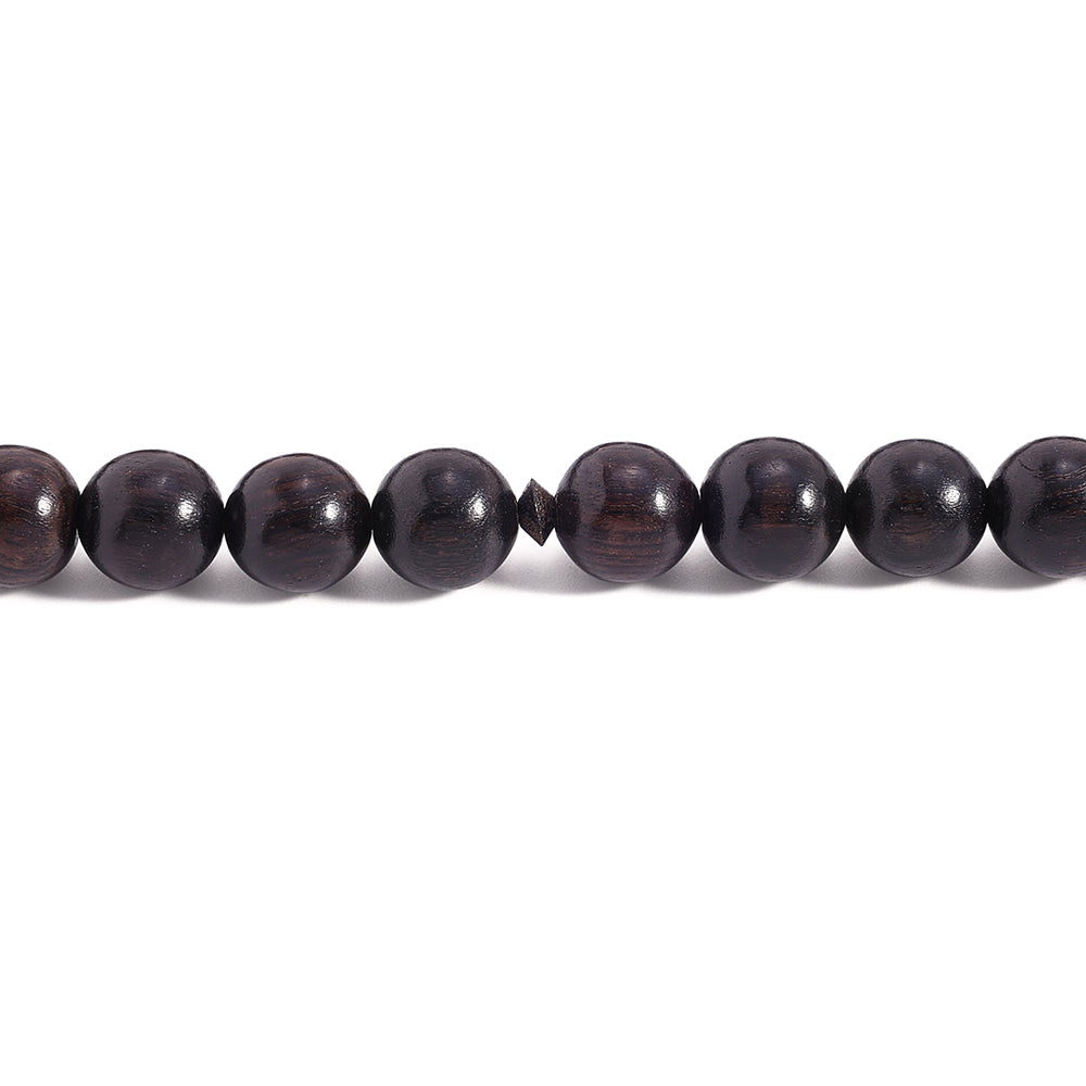 Ebony Rosary 33 Beads 10 mm Solid, Istanbul Set