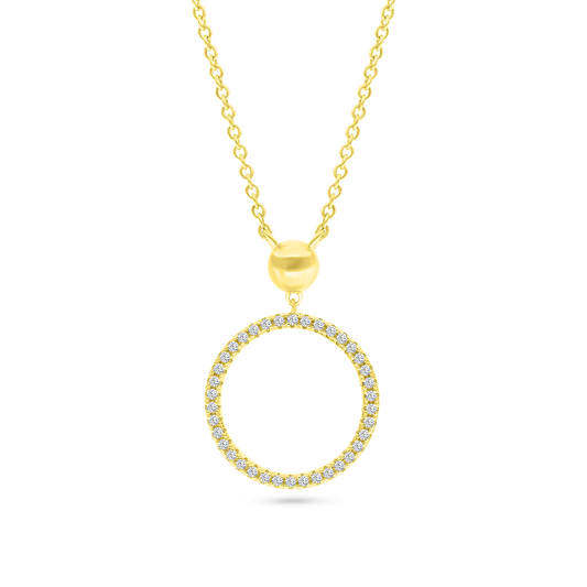 Sterling Silver 925 Necklace Gold Plated