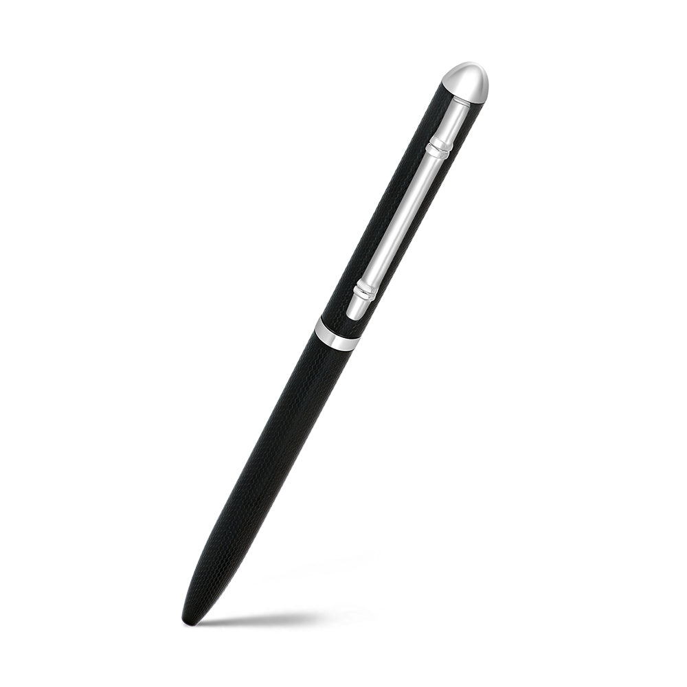 Fayendra Luxury Pen Silver And Black Plated