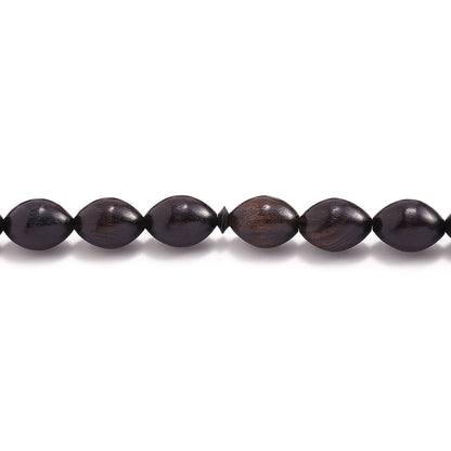 Ebony Rosary 33 Olive Beads 10*14 mm Solid Istanbul Set