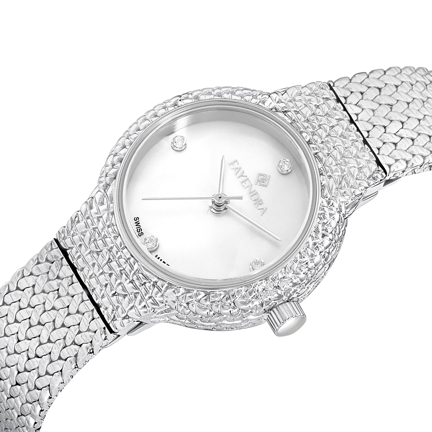 Stainless Steel 316L Watch Silver Color - WHITE MOP DIAL