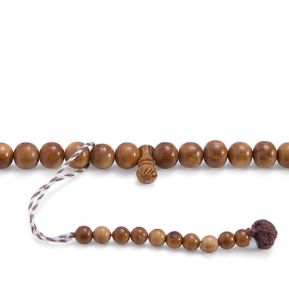 Rosary 100 Kuk Round Beads 8 mm African Style, wool tassel with Two Counters