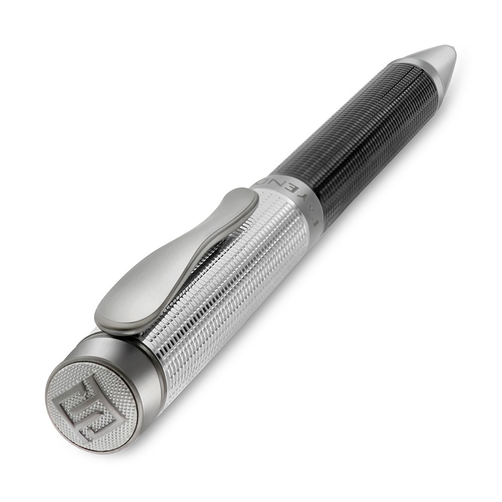 Fayendra Luxury Pen Gray And Black Plated Embedded With Engraved