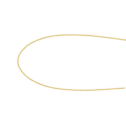 Sterling Silver Chain 925 Golden Plated (40cm)
