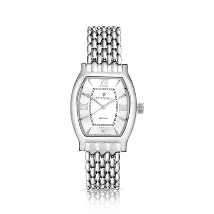 Stainless Steel 316L Watch Silver Color - SILVER METAL DIAL