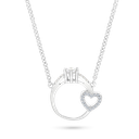 Sterling Silver 925 Necklace Rhodium Plated