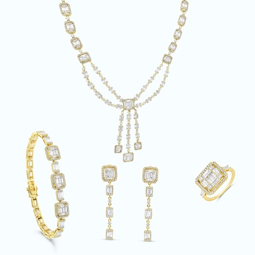 Sterling Silver 925 Set Gold Plated