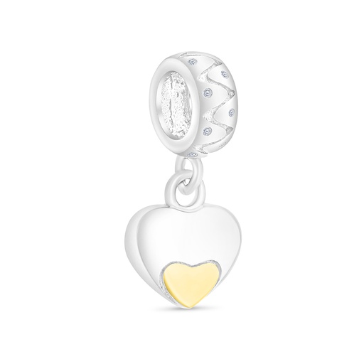 [PND2800000000A865] Sterling Silver 925 Pendant Rhodium And Gold Plated