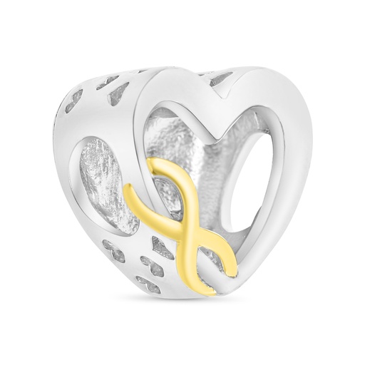 [BCB2800000000A350] Sterling Silver 925 CHARM Rhodium And Gold Plated