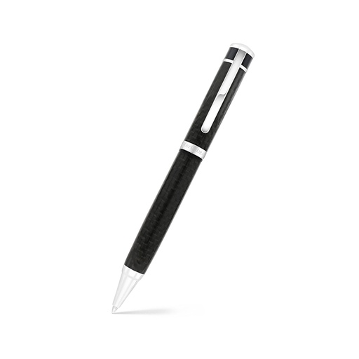 [PEN09BLK13000A015] Fayendra Pen Rhodium Plated  And carbon fiber