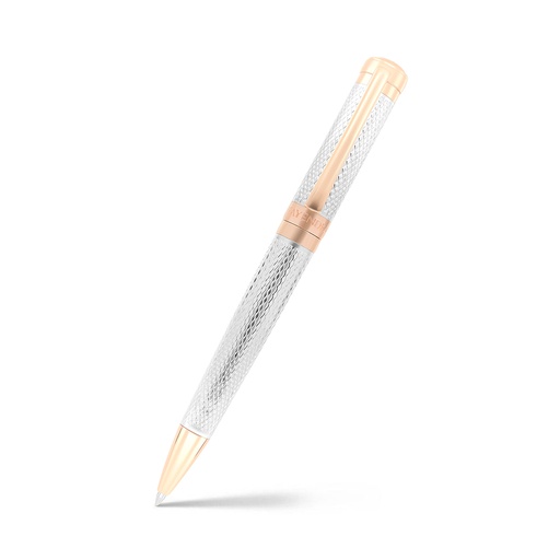 [PEN0900013000A022] Fayendra Pen Rhodium And Rose Gold Plated