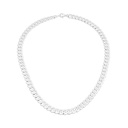 Sterling Silver 925 Chain Rhodium Plated For Men's