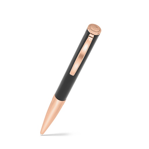[PEN09BLK03000A030] قلم فايندرا الفاخر مطلي ذهبي روز black lacquer