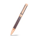 Fayendra Pen Rose Golden And Blue Plated Embedded With Special Design