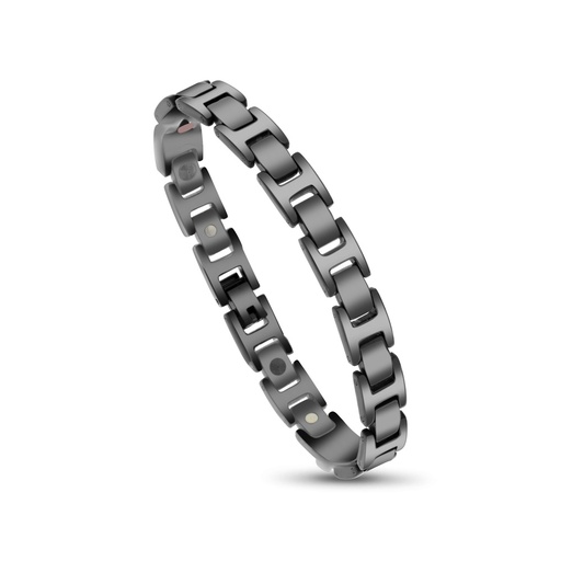 [BRC0900000000A169] Stainless Steel 316L Bracelet, Black Plated For Men