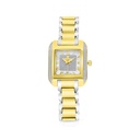 Stainless Steel 316 Watch Steel And Golden Color Embedded With White Zircon - MOP DIAL