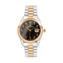 Stainless Steel 316 Watch Steel And Rose Gold Color For Men - BROWN DIAL
